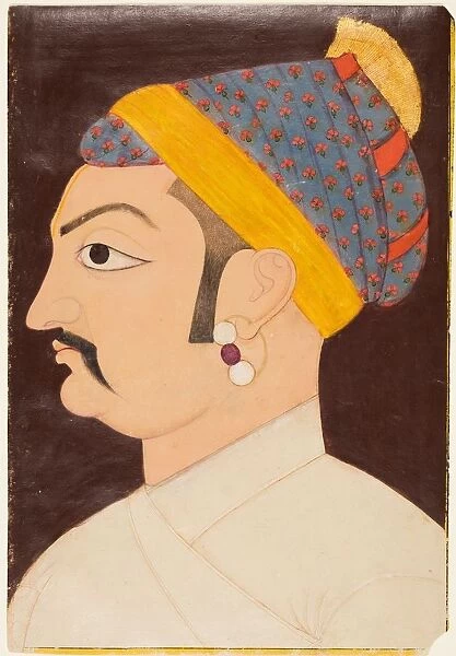 Rao Shiv Singh Chandrawat, c. 1720. Creator: Unknown