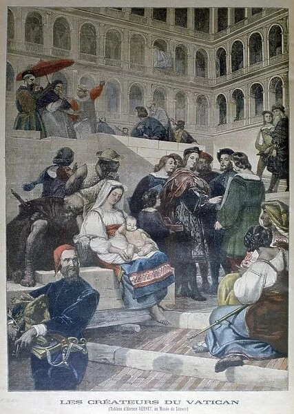 Raphael in the Vatican, 1832, (1903)