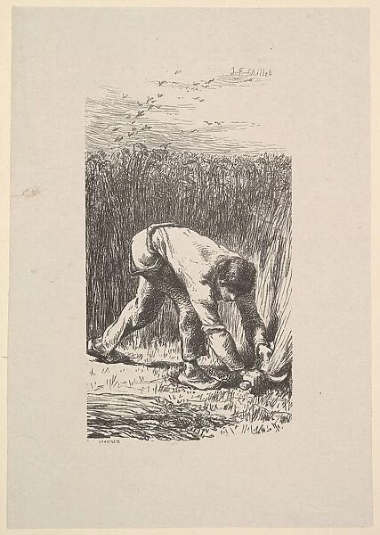 The Reaper, 1853. Creator: Jacques-Adrien Lavieille