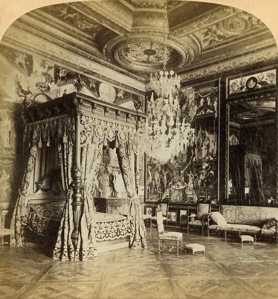 Reception Room of Catherine de Medicis, palace of Fontainebleau, France, 1889. Creator
