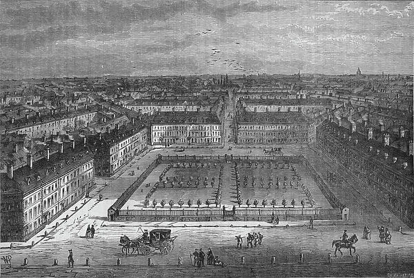 Red Lion Square, London, in 1800, 1878