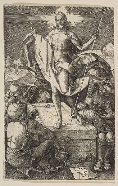 The Resurrection, from The Passion, 1512. Creator: Albrecht Durer