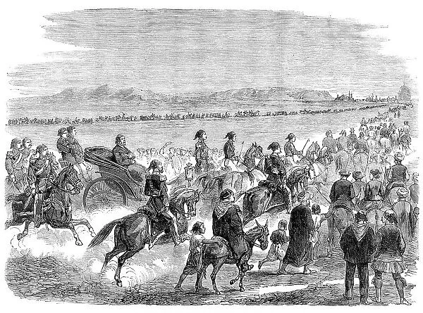 Returning from the races at Cairo, 1864. Creator: Unknown