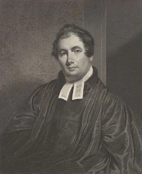 Rev. William Buell Sprague, 1834. Creator: Asher Brown Durand