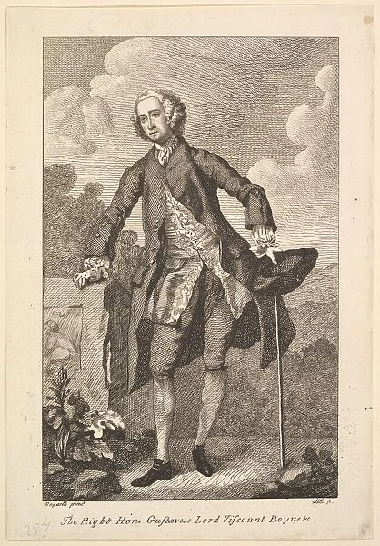 The Right Hon. Gustavus Lord Viscount Boyne &c. 1794 (?). Creator: Unknown
