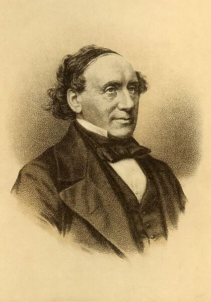 The Right Hon. James Whiteside, Lord Chief Justice of Ireland, c1850, (c1880). Creator: Mayal