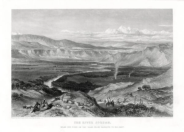 The River Jordan, 1887. Artist: William Richardson