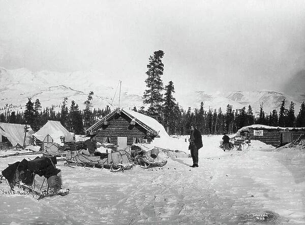 Road house on Valdez Trail, 1916. Creator: Unknown