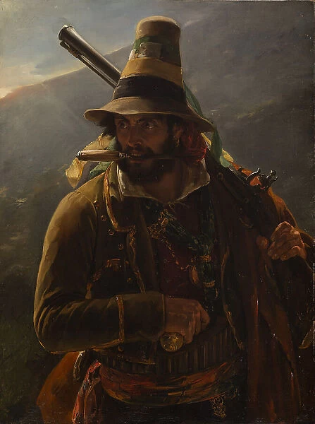 The robber Giuseppe De Cesaris, c.1833. Creator: Podesti, Francesco (1800-1895)