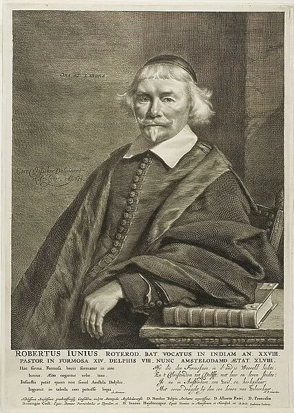Robert Junius, n.d. Creator: Cornelis de Visscher