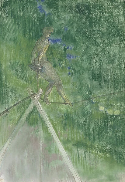 The Rope Dancer, late 19th century. Creator: Henri de Toulouse-Lautrec