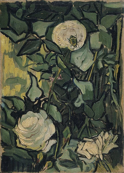 Roses, 1890. Artist: Gogh, Vincent, van (1853-1890)