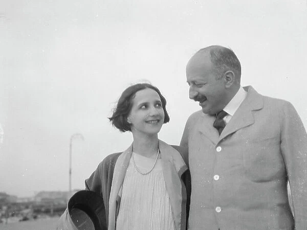 Rothbart, Albert, Mr. and Anna Rothbart, portrait photograph, between 1920 and 1935. Creator: Arnold Genthe