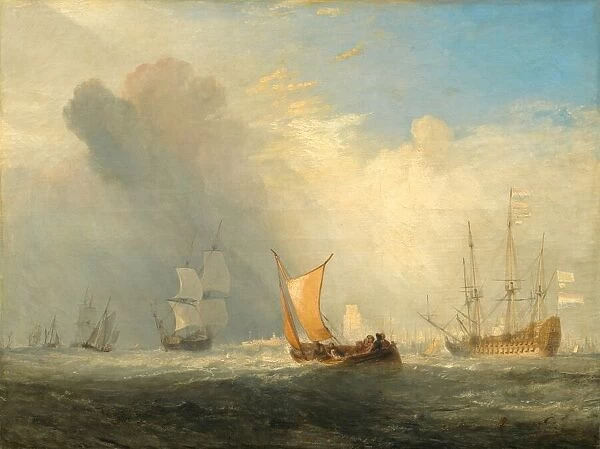 Rotterdam Ferry-Boat, 1833. Creator: JMW Turner