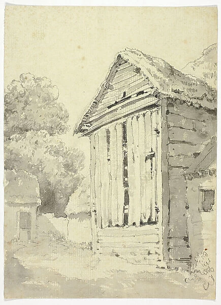 Side of Rotting Barn, 1800 / 10. Creator: Unknown