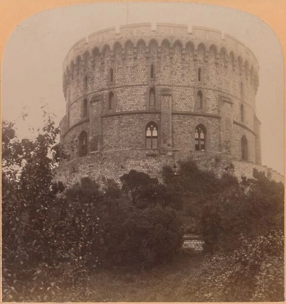 The round Tower, Windsor, England - the Castle-prison from Edward III, to Charles II, 1900