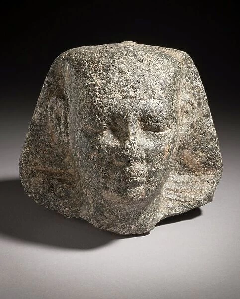 Royal Head, Probably King Nyuserre, 2474-2444 B.C.. Creator: Unknown