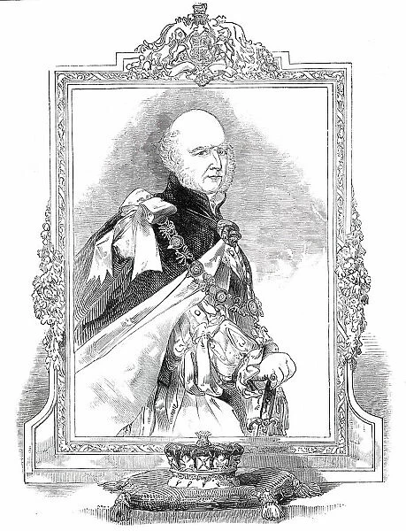 His Royal Highness the late Duke of Cambridge, K.G. G.C.B. &c. - from an original drawing, 1850. Creator: Unknown. His Royal Highness the late Duke of Cambridge, K.G. G.C.B. &c. - from an original drawing, 1850. Creator: Unknown
