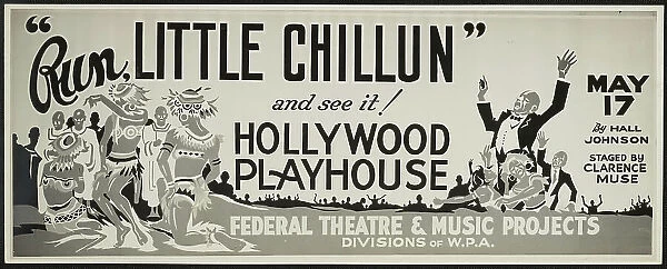 Run, Little Chillun, Los Angeles, [193-]. Creator: Unknown
