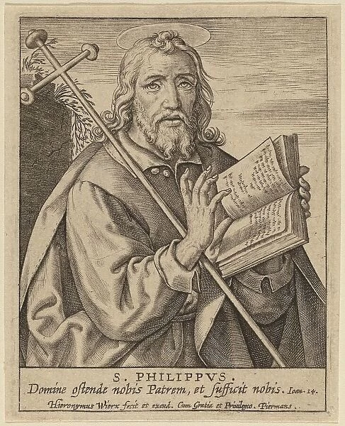 S. Philippus. Creator: Hieronymous Wierix