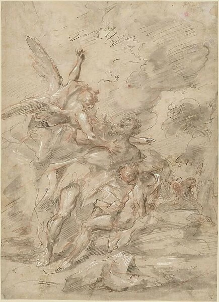 The Sacrifice of Isaac, c. 1755. Creator: Gaspare Diziani