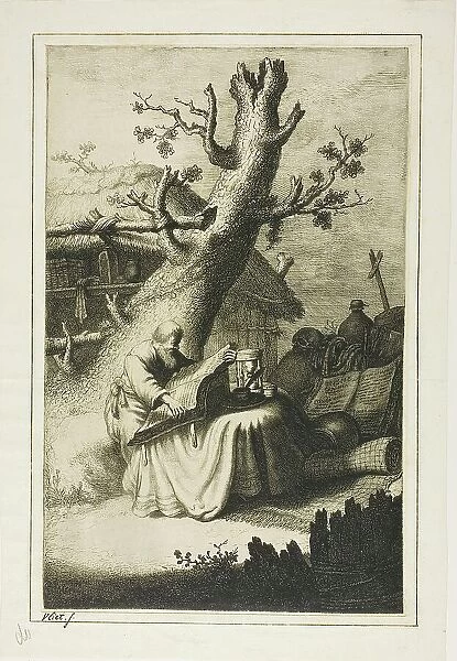 Saint Jerome, c. 1631. Creator: Jan Georg van Vliet