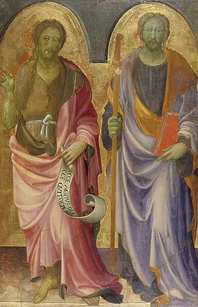 Saint John the Baptist and Saint James the Great, 1423-1424. Creator: Giovanni Toscani