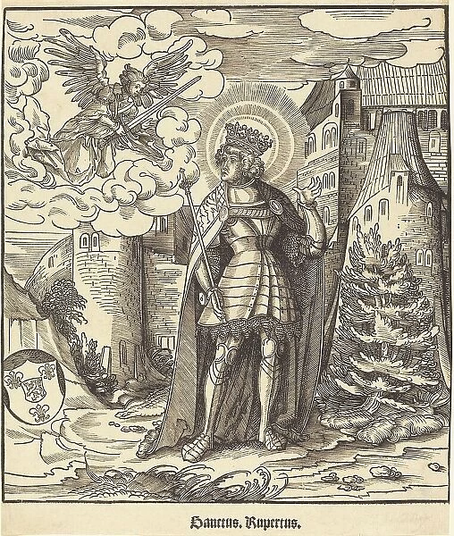 Saint Rupertus, 1516 / 1518. Creator: Leonhard Beck