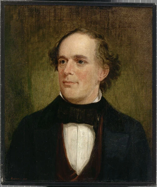 Salmon P. Chase, 1861. Creator: Francis Bicknell Carpenter