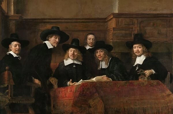 The Sampling Officials of the Amsterdam Drapers Guild, Known as ‘The Syndics, 1662. Creator: Rembrandt Harmensz van Rijn