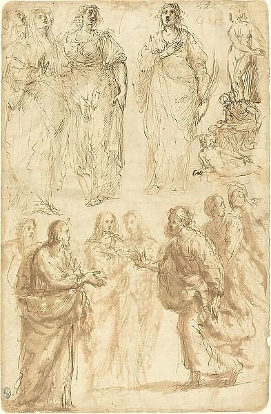 Scenes from the Life of Saint Peter. Creator: Giulio Cesare Procaccini