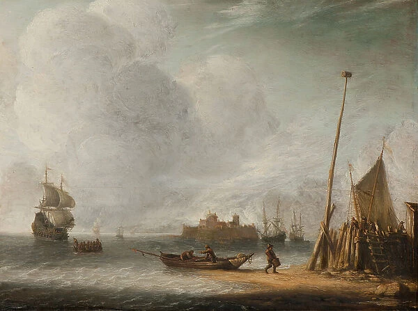 By the Seaside, mid-17th century. Creator: Jan Abrahamsz Beerstraaten