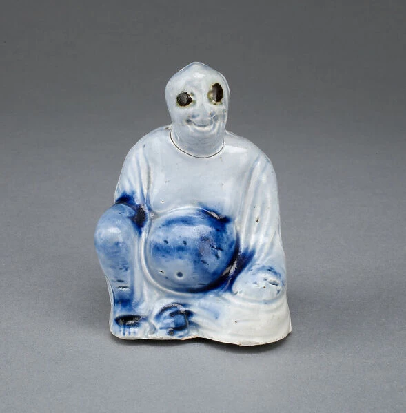 Seated Buddha, Staffordshire, 1750  /  65. Creator: Staffordshire Potteries