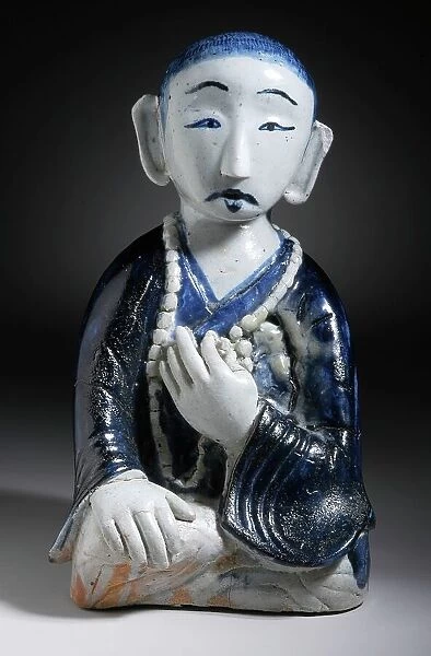 Seated Monk, 18th-19th century. Creator: Unknown