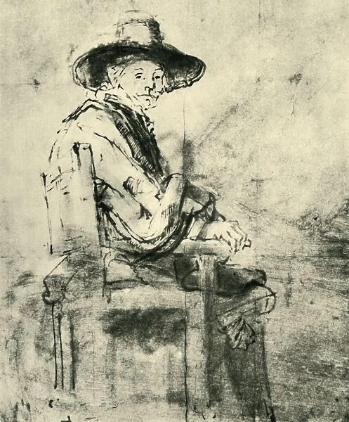 Seated Syndic: Jacob van Loon, c. 1661-1662, (1943). Creator: Rembrandt Harmensz van Rijn
