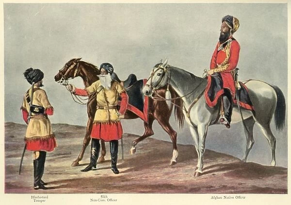 The Second Punjab Cavalry, 1901. Creator: Walter Fane