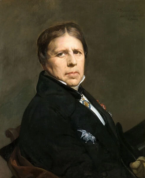 Self-Portrait, 1864. Creator: Ingres, Jean Auguste Dominique (1780-1867)