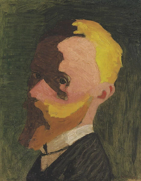 Self-Portrait, c. 1890. Creator: Vuillard, Edouard (1868-1940)