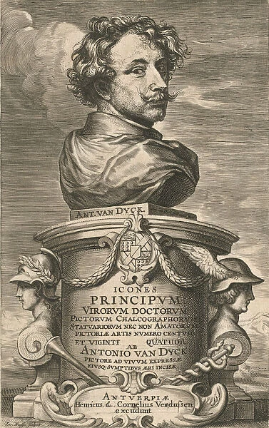 Self-Portrait, probably 1626  /  1641. Creators: Anthony van Dyck, Jacob Neefs