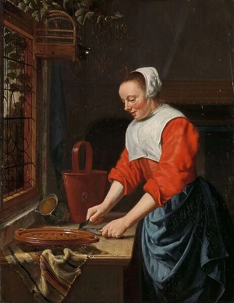 The servant girl, 1631-1677. Creator: Willem van Odekercken