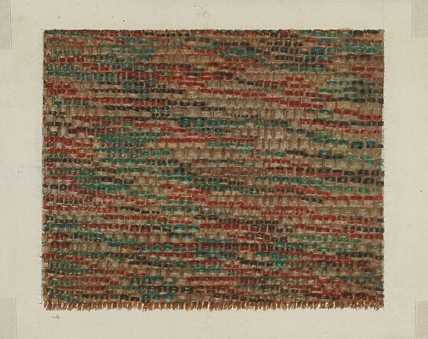 Shaker Rug Strips, 1935  /  1942. Creator: Lucille Chabot