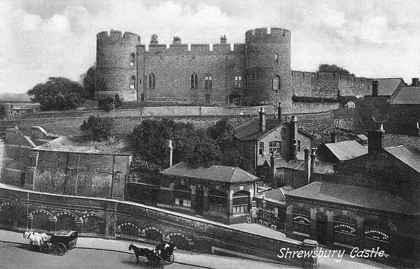 Shrewsbury Castle, Shrewsbury, Shropshire, c1900s-c1920s. Artist: Francis Frith