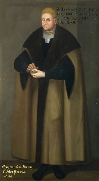 Sigismund I, 1467-1548, King of Poland, 1667. Creator: David Frumerie