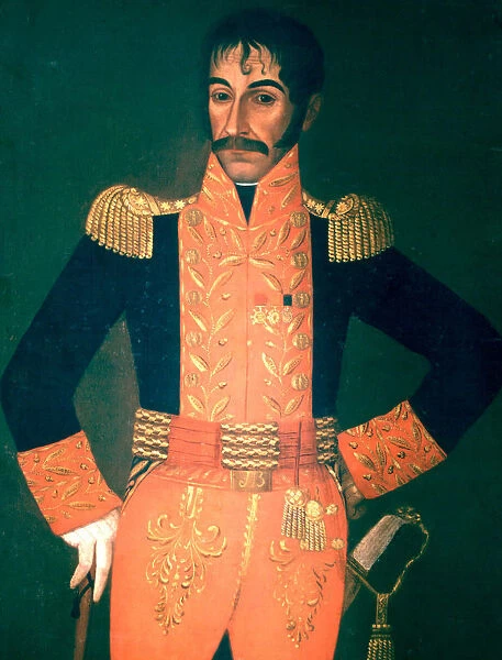 Simon Bolivar El Liberator 1783-1830), military, hero of American independence