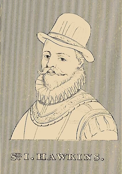 Sir I. Hawkins, (1532-1595), 1830. Creator: Unknown