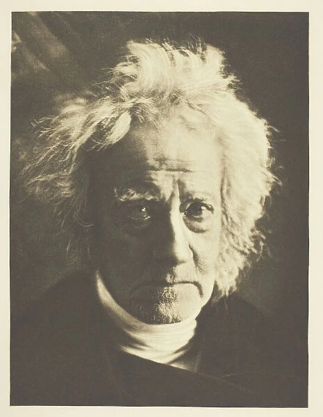 Sir John Herschel, 1867, printed October 1890. Creator: Julia Margaret Cameron