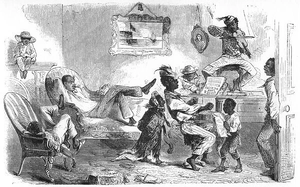 Slaves Celebrating Liberation, c1860s