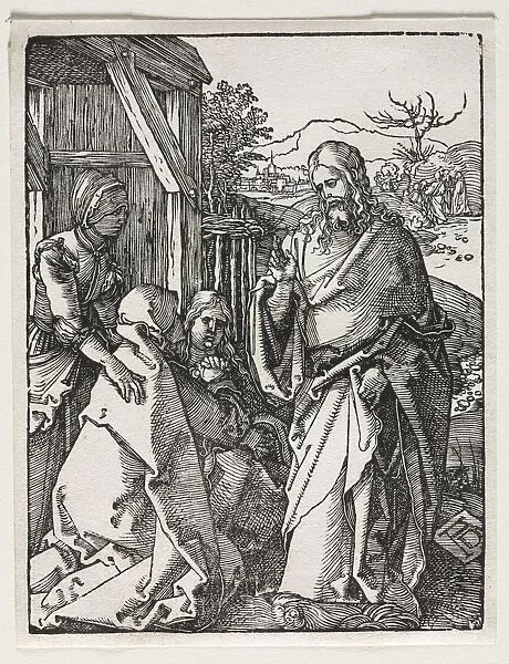 The Small Passion: Christ Taking Leave of the Virgin. Creator: Albrecht Dürer (German