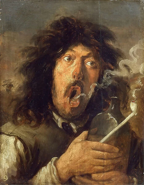 The smoker, 1635-1636. Creator: Craesbeeck, Joos van (1605 / 06-ca1660)