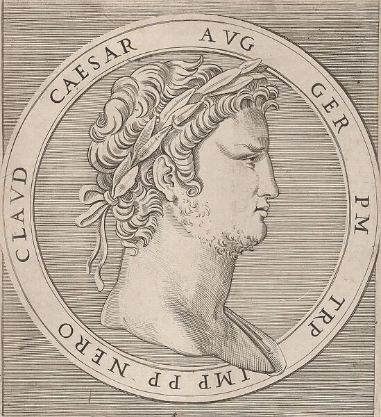 Speculum Romanae Magnificentiae: Nero, from The Twelve Caesars, ca. 1500-1534. ca